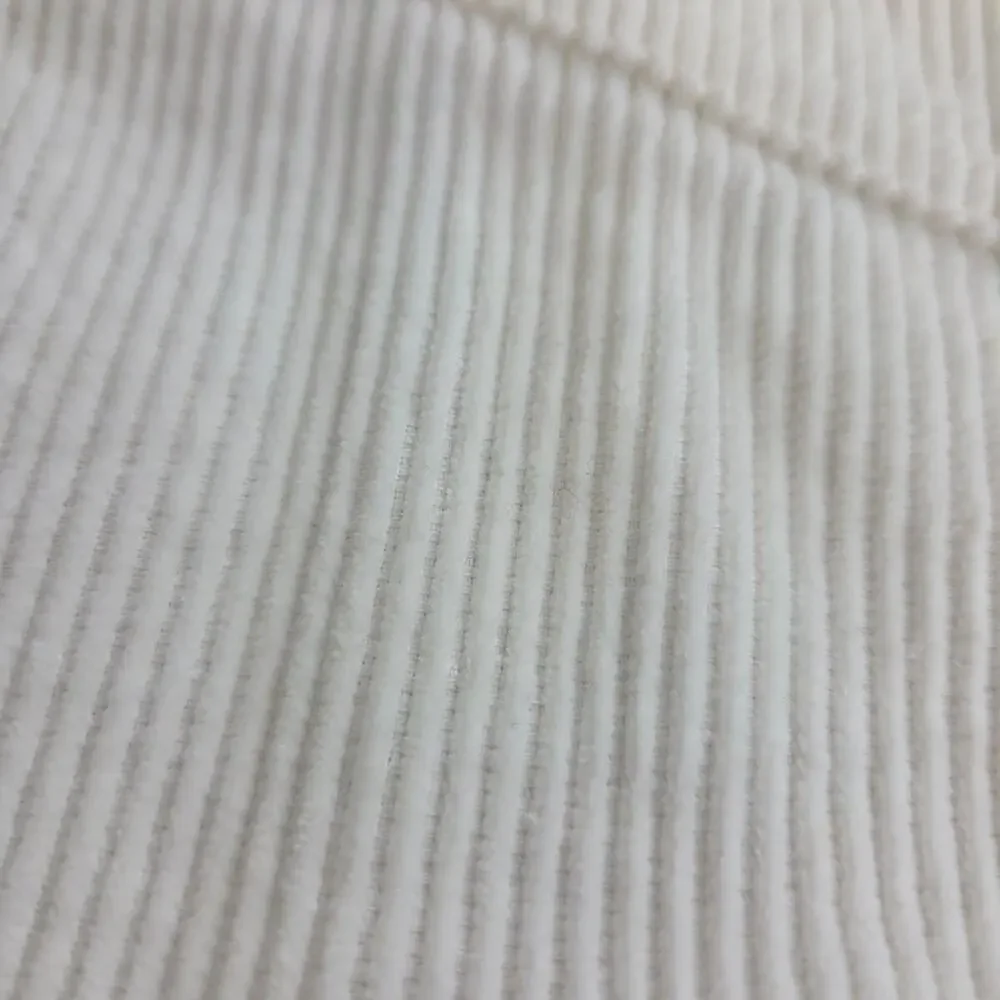 Forever 21 Crop Corduroy Button-Up Cream Jacket   Medium Y2k